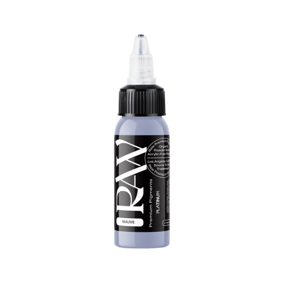 Raw Pigments Platinum - Mauve - Tinta para tatuagem - 30ml