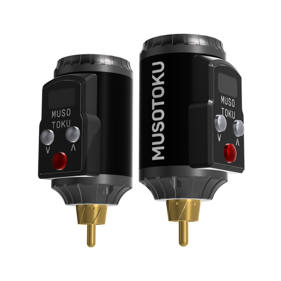 Musotoku Dan Kubin ROVER R-1 Extended Volt Bateria sem fios - Ligação RCA - Gunmetal