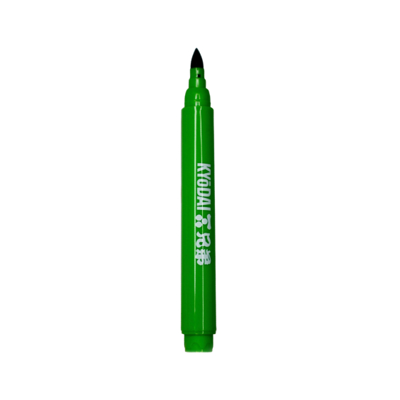 Pacote com 5 canetas pincel de ponta firme Kyōdai - Midori Green