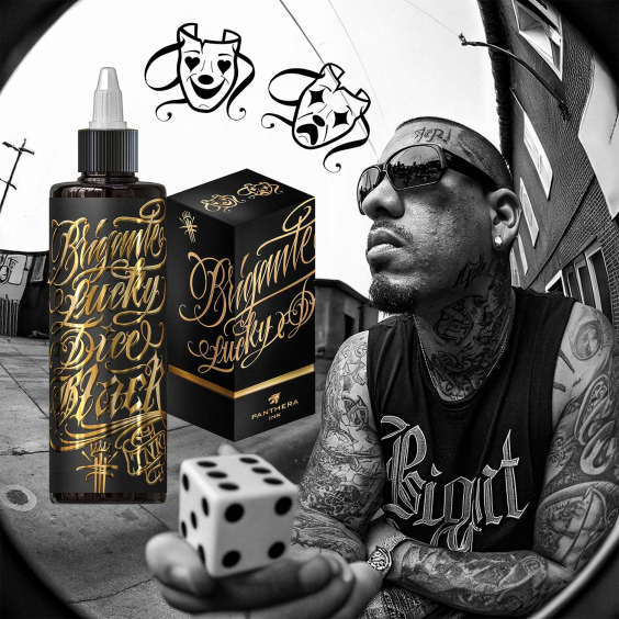 Tinta para tatuagem Panthera Brigante Lucky Dice 200 ml