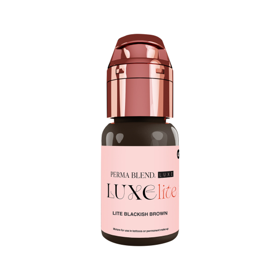Tinta para PMU Perma Blend Luxe Lite - Lite Blackish Brown 15ml