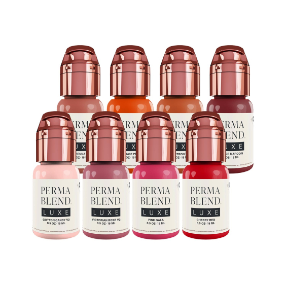 Perma Blend Luxe - Conjunto Pucker-Up Buttercup para lábios - 8 x 15 ml