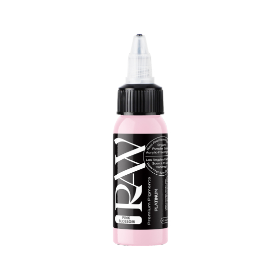 Raw Pigments Platinum - Pink Blossom - Tinta para tatuagem - 30ml