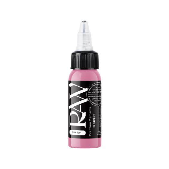 Raw Pigments Platinum - Pink Slip - Tinta para tatuagem - 30ml
