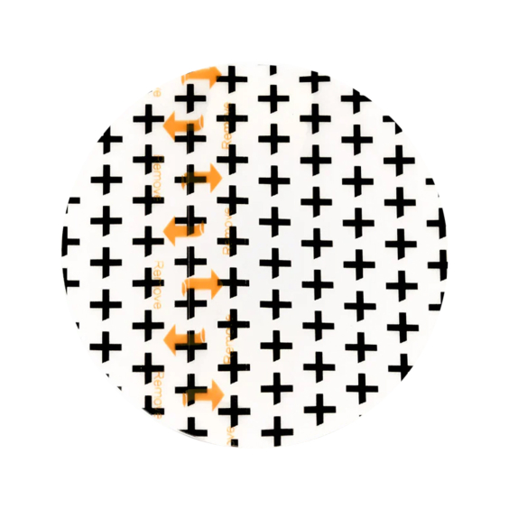 Recovery Derm Shield Bangers - Folhas de 7,6 cm x 7,6 cm (3" x 3") - Pacote de 100