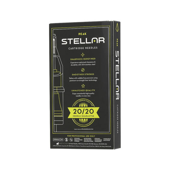 Caixa com 5 cartuchos de amostras Traditional Peak Stellar