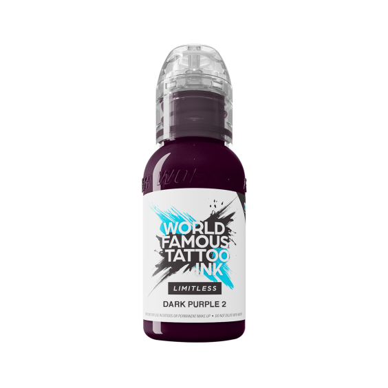 Tinta para tatuagem World Famous Limitless - Dark Purple 2 30 ml